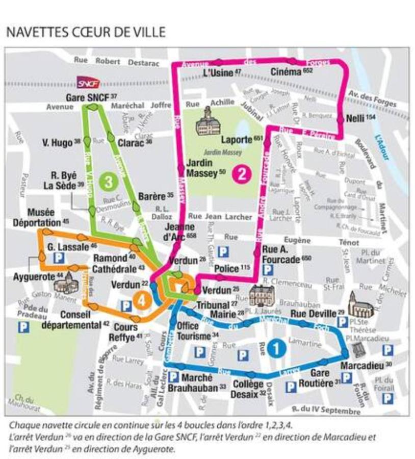 Le Voltaire -2 Chambres- 70M2- Hypercentre-Parking-Wifi Fibre- Nouvelle Literie Tarbes Exteriér fotografie